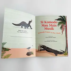 Yüksek kaliteli fotoğraf kitap baskısı çocuk halk masalı hikaye kitabı baskısı
