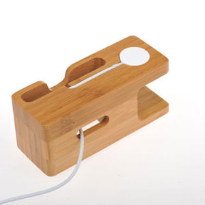 Base de Carga 2 en 1 Universal con USB PD 2.0 de 5W para Teléfono Móvil, Estación de Sincronización de Escritorio para iPhone y Reloj Inteligente - Product Image 6