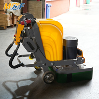 Machine à meuler les sols en béton MHF, largeur de travail de 650 mm, 380 V, triphasée, pour la préparation des surfaces de sols d'usine
