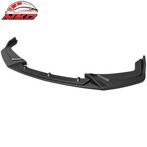 Alerón delantero compatible con Honda Civic 2017-2021 Si 5DR Hatchback, color negro mate, 3 piezas, kit de carrocería de alta calidad. - Product Image 3