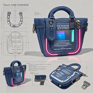 कस्टम बिल्ली एक बैग निर्माता मुद्रित ग्रेडिएंट रंगीन जानवरों के साथ विभिन्न डिजाइन - Product Image 3