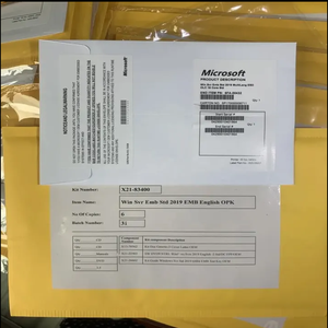 Clave de <span class=keywords><strong>Licencia</strong></span> Original para <span class=keywords><strong>Server</strong></span> 2022/<span class=keywords><strong>2019</strong></span>/2016 STD Win <span class=keywords><strong>Server</strong></span> 2022 <span class=keywords><strong>Standard</strong></span> 64Bit DVD Versión en Inglés Software de Activación en Línea - Product Image 4