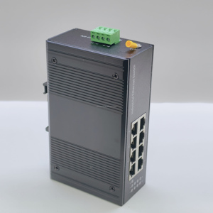 Industrial 100Mbps 8 puertos PoE Din-Rail Ethernet Switch IP40 1,6 Gbps Capacidad CE RoHS FCC Certificado - Product Image 4