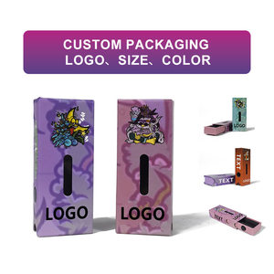 Luxury 2 Gram 1ml Disposable Cartridge 1g Custom Child Resistant Holographic Cardboard Packaging Empty Cart Pens Paper Box - Product Image 6