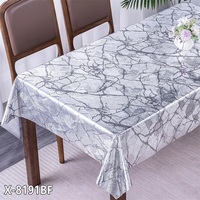 Nappe en PVC de haute qualité Boen couverture de Table d'impression personnalisée motif de marbre de Banquet moderne Texture brillante