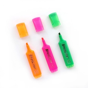 OEM High Quality Chisel Tip Graffiti Marker Highlighter <b>Pen</b> 10pcs Set in Private Label Box for Highlighting - Product Image 5