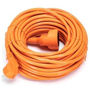 Cavo prolunga 3G1.5 20m arancione, resistente, ideale per prolungare connessioni elettriche e alimentare dispositivi. - Product Image 1