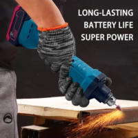 Meuleuse Électrique Portative sans Balais au Lithium, Haute Polyvalence, pour Ponçage et Moulage, Garantie 1 An pour Usage Industriel et Bricolage