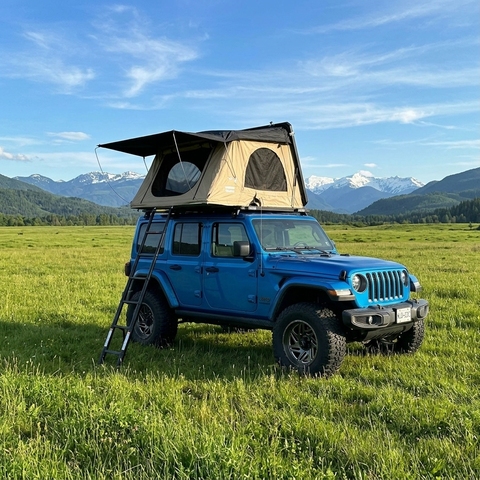 ABS Manual Telescopic Rooftop Tent