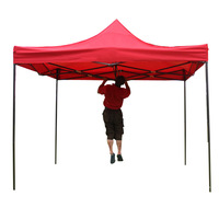Tente pliante 3X3 M, grand cadre hexagonal étanche de haute qualité, auvent de gazébo, chapiteau Commercial professionnel de salon en plein air
