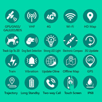 ESEEK Mini traceur Gps intelligent pour animaux de compagnie Chien Localizador Mini système de traçage Gps Lbs anti-perte Dispositif de suivi avec application