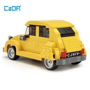CaDA C55021 - Modelo de Coche Retro, Bloques de Construcción de Plástico, 400-800 Piezas, Juguete Educativo para Adolescentes de 10 a 14 Años - Product Image 4