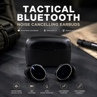 Écouteurs tactiques de protection auditive OEM ODM, écouteurs Bluetooth, réduction passive du bruit NRR 30dB, logo personnalisé