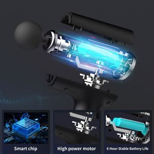 Máquina Eléctrica Profesional Portátil para Masaje Muscular, la Mejor Opción Económica, Masajeador Facial por Vibración, Pistola de Masaje Pequeña y Portátil - Product Image 4