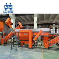 Machine à laver efficace PP PE HDPE LDPE PET recyclage plastique évier flotteur séparant le réservoir de lavage