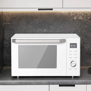High Quality 34L 220V/50HZ Mechanical Control Stainless Steel Countertop <b>Microwave</b> Oven 1000W Child Lock Home Use Kitchen Microw - Product Image 3