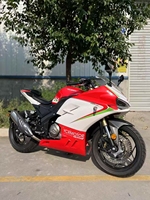 Réplique de moto Ducati d'occasion, modèle Jiaolong 400, 400-600cc, à essence, moto de course de rue, vitesse maximale >80 km/h