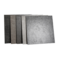 Carreaux de sol en céramique gris mat modernes 600x600, aspect granit, antidérapants, durables, épaisseur 9 mm, faible absorption d'eau, minimalistes