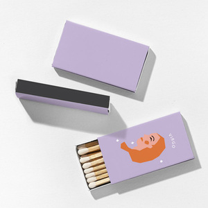 Personalised custom printed blank empty large fancy match box pakistan