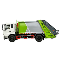 Camion à ordures compacteur Dongfeng Kinland 12CBM à benne arrière, poids total autorisé 16200 kg, véhicule d'assainissement pour déchets municipaux
