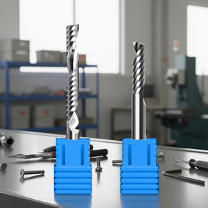 Jinchuan singolo flauto CNC Endmill <span class=keywords><strong>fresa</strong></span> <span class=keywords><strong>per</strong></span> <span class=keywords><strong>fresa</strong></span> rivestita con gambo 3.175 <span class=keywords><strong>per</strong></span> segno acrilico incisione punte Router - Product Image 6