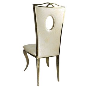 Sillas moderno Mini de Hqh Venta caliente suave de cuero Metal Marina acolchado apilable de oración <span class=keywords><strong>en</strong></span> el Hotel de lujo silla - Product Image 1