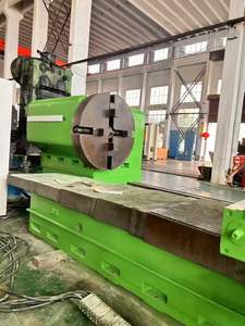 <span class=keywords><strong>Tour</strong></span> <span class=keywords><strong>à</strong></span> rouleaux CNC robuste pour laminoirs métalliques, usinage de haute précision de rouleaux de grand diamètre, portée de 6 mètres - Product Image 6