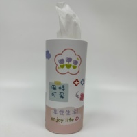 Emballage de tube de papier toilette cylindrique avec manchon en papier, boîte en carton écologique, taille et couleur personnalisables