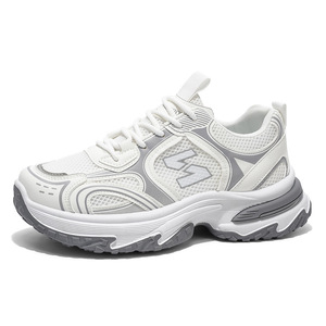 MAKU Chaussures de sport décontractées pour homme, respirantes en maille, <span class=keywords><strong>à</strong></span> lacets, antidérapantes, <span class=keywords><strong>à</strong></span> <span class=keywords><strong>semelle</strong></span> <span class=keywords><strong>épaisse</strong></span>, rehaussantes, style chunky - Product Image 5