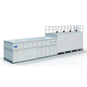 High Efficiency Integrated Cooling Station 800 Tons Water-Cooled Chiller Plant