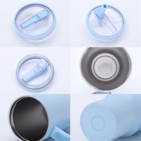 Gobelet isotherme tendance de 30 oz en acier inoxydable 304, tasse à café sous vide avec couvercle anti-éclaboussures pour les créateurs de contenu et les influenceurs