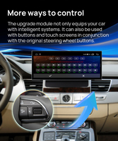 Autoradio Android per Audi A8 2010-2017, Schermo Ultra-Sottile da 12.3'', Navigatore GPS, Lettore Multimediale, 4G LTE WiFi DSP
