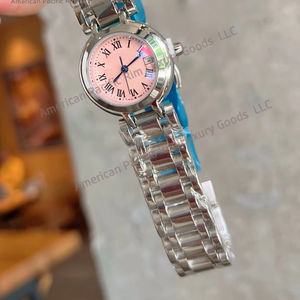 Montre-bracelet de luxe Longnes pour femme en acier inoxydable à quartz avec cadran en strass, mouvement Ronda, cadeau élégant pour femmes - Product Image 4