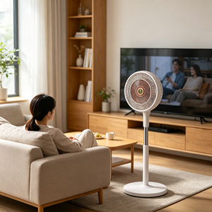 100% All Copper Motor Inverter Children’s <b>Fan</b> Reinforced Guard Mesh Multi-speed Home Dormitory Silent Circulation <b>Fan</b> in stock - Product Image 4