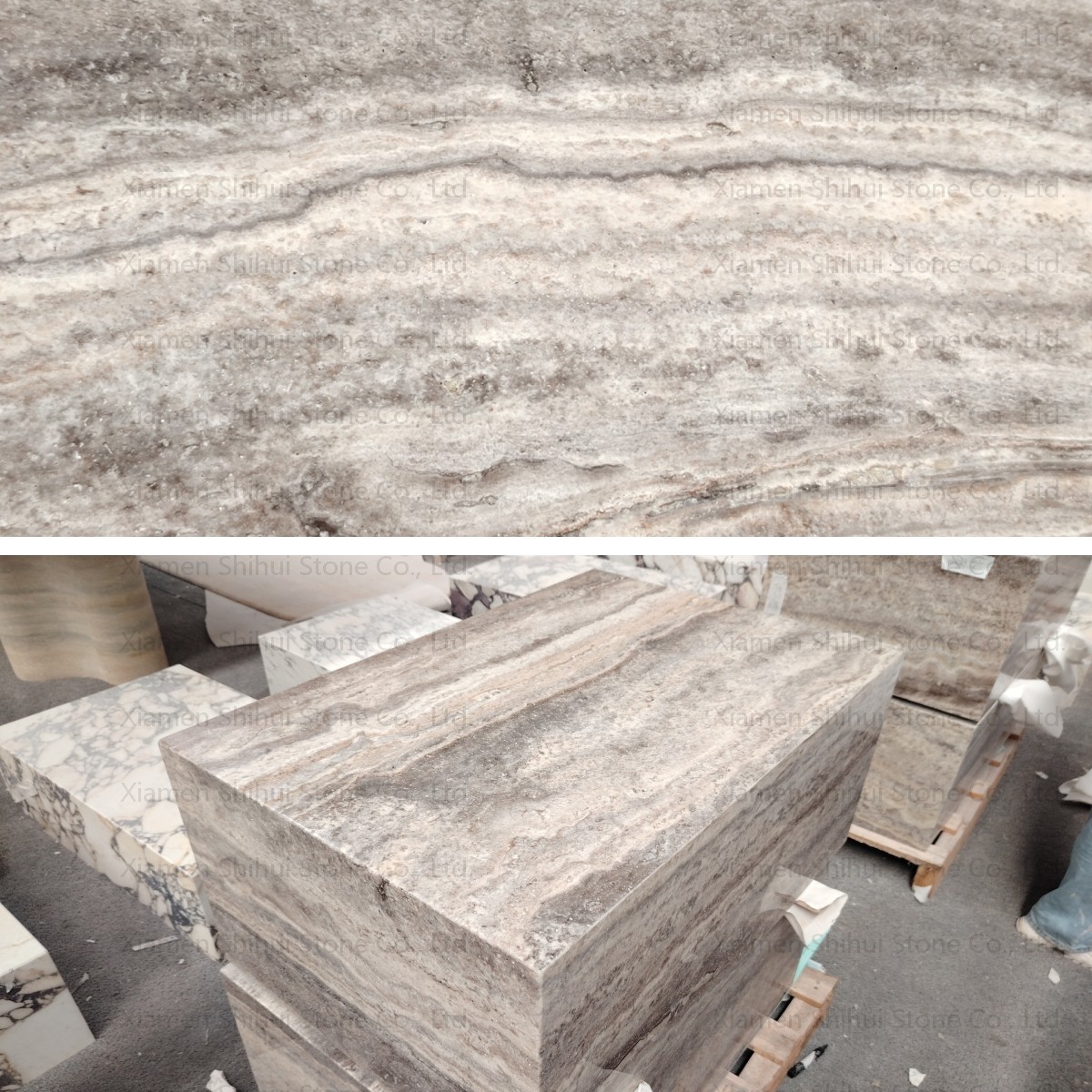 16Sliver Grey Travertine