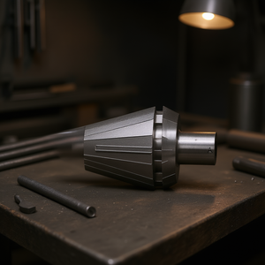 Pinza de sujeción Fervi con cono de 30 grados y ángulo de 8 grados, mecanizada con precisión para metalurgia - Product Image 3