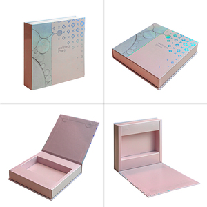 Boîte cadeau en <span class=keywords><strong>papier</strong></span> rigide avec fermeture magnétique, doublée d'éponge, en matériaux recyclés, pour les soins personnels, les couches et le <span class=keywords><strong>papier</strong></span> toilette, avec logo personnalisé - Product Image 3