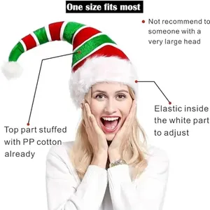 قبعة قزم عيد الميلاد الشتوية المجنونه