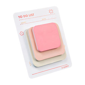 ZGBROTHERS Blocs de Notas Kawaii con Degradado de Color Simple, con Adhesivo, 90 Hojas Sueltas para Uso en la Oficina - Product Image 5