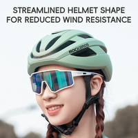 Casque de vélo pneumatique ROCKBROS de haute qualité, casque de sport aérodynamique pour route et montagne, casque de cyclisme pour adultes, vente en gros de casques de vélo