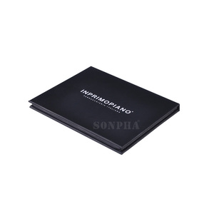 Scatola di biglietti da visita in cartone nero a forma di libro rigido personalizzata confezione regalo con carta di credito <span class=keywords><strong>Vip</strong></span> - Product Image 6