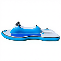 Bateau gonflable électrique Yak Outdoors YKI-31, petit bateau de parc aquatique, bateau de karting aquatique, bateau de surf monoplace, bateau rapide en PVC