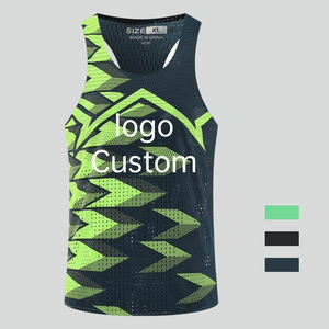 Chaleco de Running Ultraligero para Maratón, Transpirable, de Malla de Poliéster, de Secado Rápido, Sin Mangas, Camiseta Deportiva - Product Image 1
