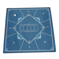 Table de poker pliable de haute qualité 181x92x4cm Casino Texas Hold'em à deux plis avec tissu imperméable 4 couleurs Fournisseur de dessus de table de poker