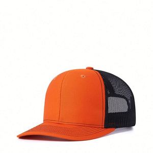 Casquette de baseball personnalisable avec patch en cuir brodé, visière incurvée, 6 panneaux, style snapback ou trucker - Product Image 6
