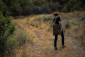 Sac de cueillette de champignons pour verger en plein air, échantillon gratuit, sac de cueillette de fruits, sac en filet pliable de grande capacité, sac de terrain imperméable - Product Image 2
