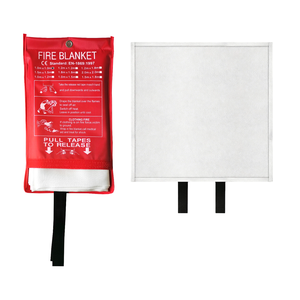 Couverture anti-feu ignifuge de 1,2 mètre avec résistance à la chaleur, <span class=keywords><strong>tissu</strong></span> 100% fibre de verre pour la prévention des incendies à la maison et au bureau - Product Image 2