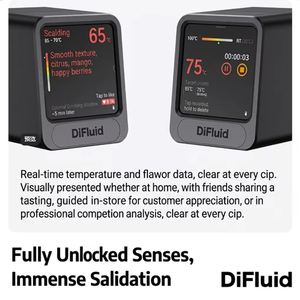 DiFluid Moment Barista: Termometro Digitale a Infrarossi per Caffè con Touch Screen <span class=keywords><strong>e</strong></span> Monitoraggio del Sapore in Tempo Reale - Product Image 4