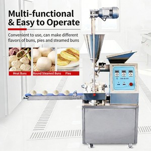 Máquina Automática para Hacer Bollos, Tamaño y Velocidad Ajustables, Ideal para Producción de Alto Volumen en Pequeñas Fábricas de Dim Sum - Product Image 5