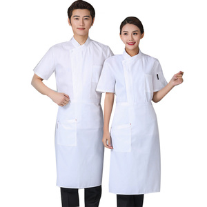 เสื้อเชฟแบบยูนิเซ็กซ์ เสื้อเชฟแขนยาวสำหรับผู้ชาย ชุดยูนิฟอร์มทำอาหารในครัวร้านอาหาร เสื้อเชฟ - Product Image 6